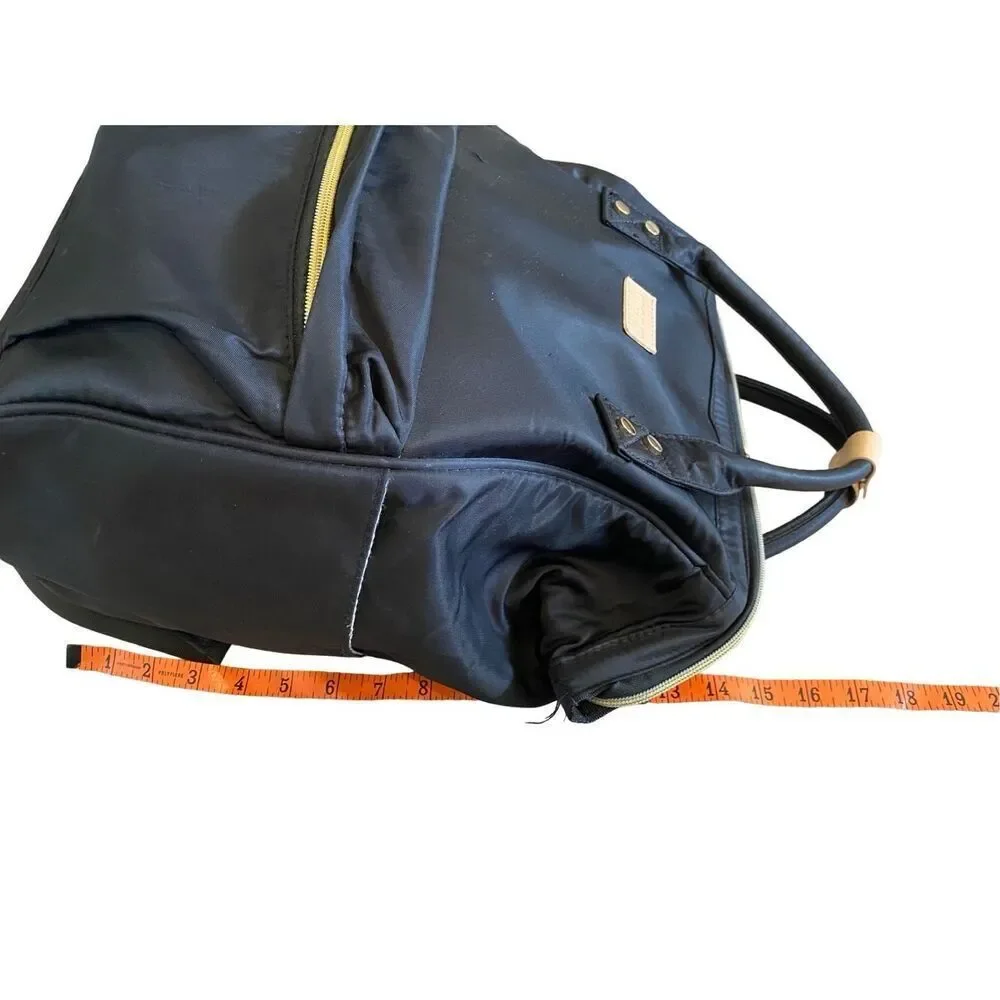 Manso Black School Backpack Bag Travel Vacation